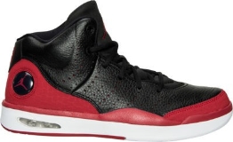 Nike Men's Jordan Flight Tradition Off Court Shoes | Black/Gym Red/White